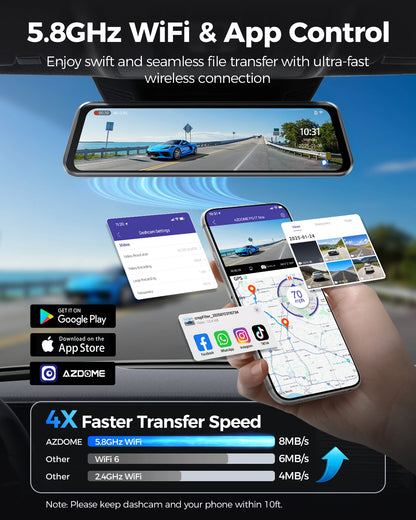 Mirrortek Mirror Dash Cam 4K — Starter
