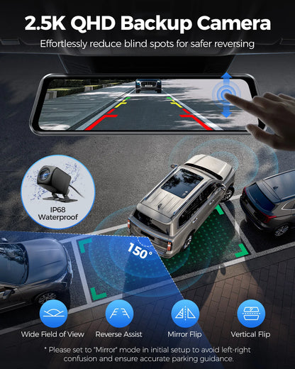 Mirrortek Mirror Dash Cam 4K — Starter